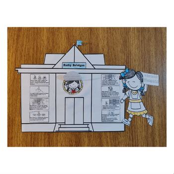 Ruby Bridges Craft Story Activity Womens History Month Bulletin Board Art