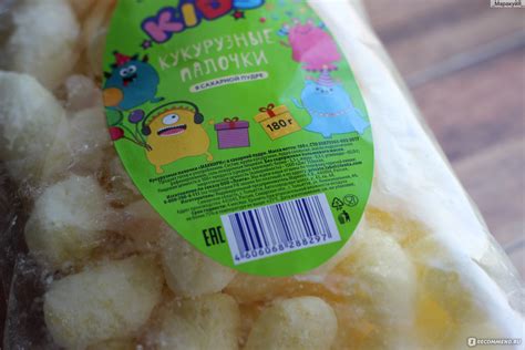 Кукурузные палочки Маккорн KIDS Лента - «Интересно, многоуважаемый ИП ...