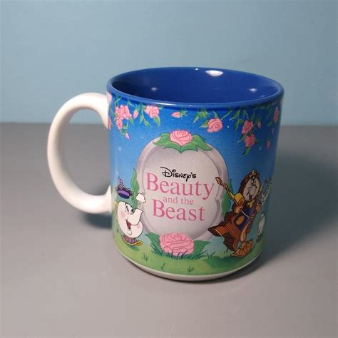 Ml Vintage Disney Beauty And The Beast Coffee Mug Brand New With Box