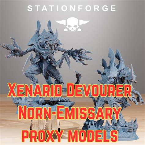 Tyrant Nids Norn Emissary STL Bundle Tabletop Miniatures Grimdark ...