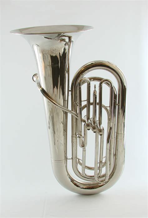 Schiller American Heritage 3 Valve Piston Tuba Nickel Jim Laabs Music Store