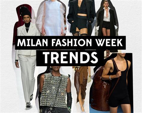 Milan Fashion Week Trends