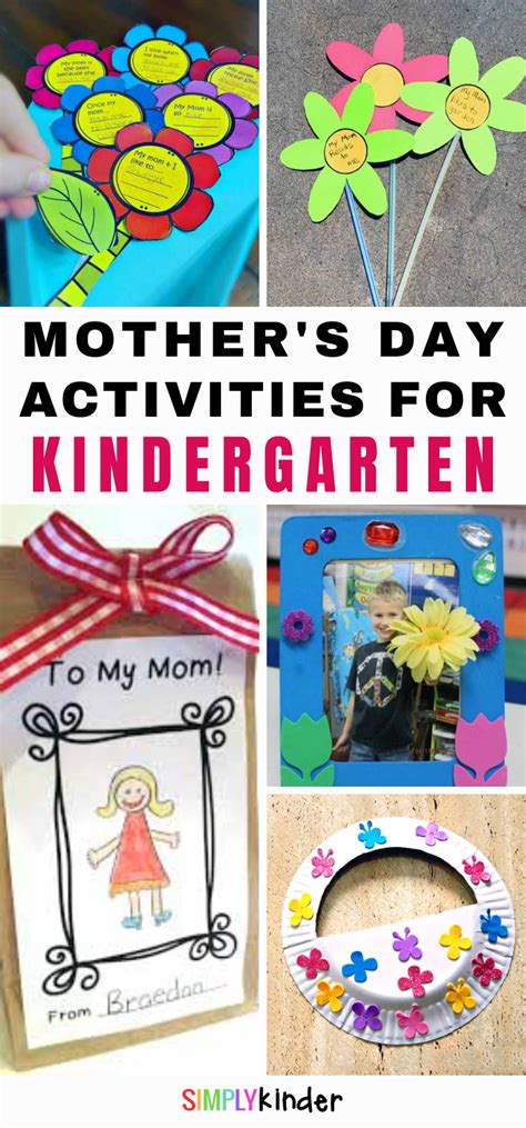 Teacher Approved Mother S Day Activities For Kinders Simply Kinder