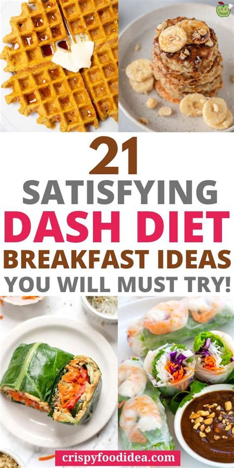 21 Easy Dash Diet Breakfasts Dash Diet Breakfast Recipe Diet Breakfast Recipes Dash Diet