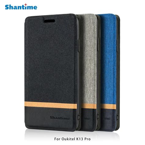 Coque De T L Phone En Cuir Pu Pour Oukitel K Pro Tui Rabat En