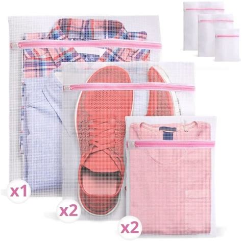 Ellenello Lot De Filets Linge Pour Machine Laver Sac Linge