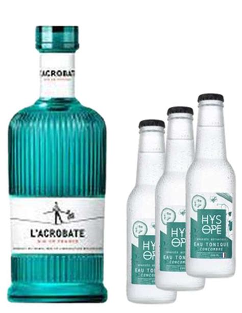 Kit Gin To Concombre 1 Gin Acrobate 70 Cl 3 X 20 Cl Tonic