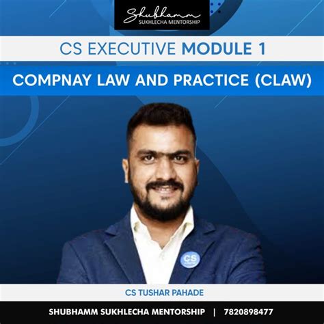 Cs Executive Module Capital Market Securities Law Cmsl