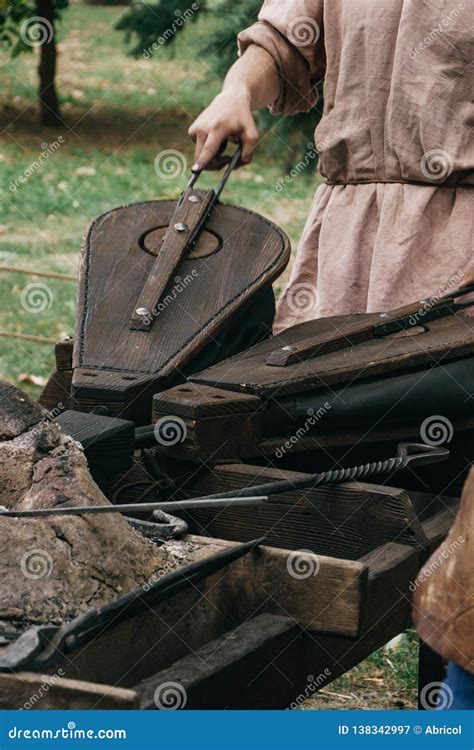 Medieval Blacksmith Tools Royalty-Free Stock Photography ...