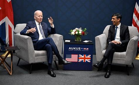 Joe Biden Invites Uk Pm Rishi Sunak To White House In June