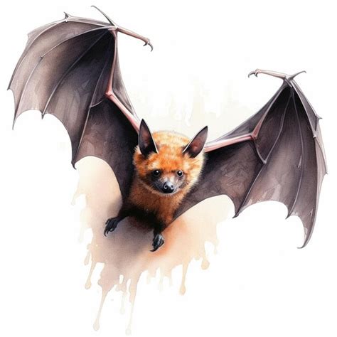 Premium Ai Image There Is A Bat That Is Flying In The Air With Its