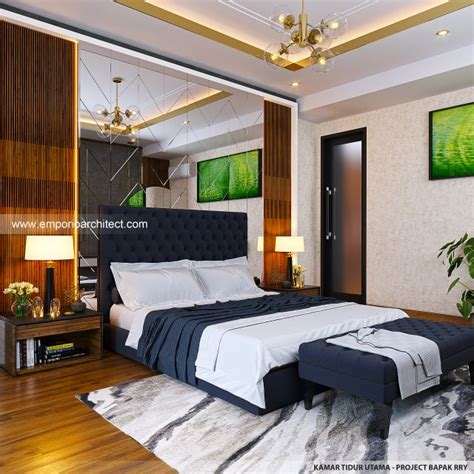 Desain Kamar Tidur Anak 2 Rumah Modern 2 Lantai Bapak RRY Di Makassar