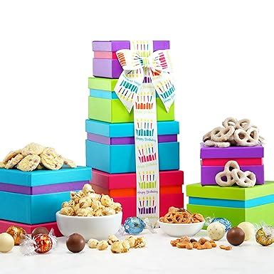 Amazon Broadway Basketeers Gourmet Chocolate Gift Tower