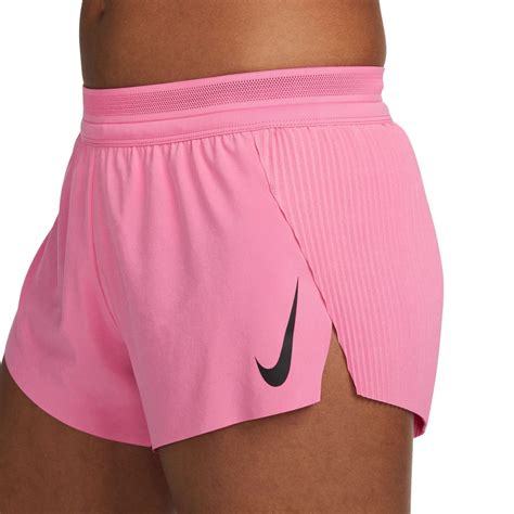 Nike AeroSwift Womens Running Shorts Pinksicle Black Sportitude