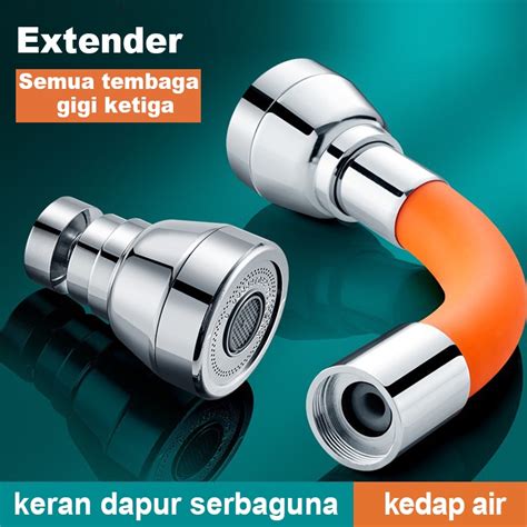 Jual Ready Selang Sambungan Keran Air Fleksibel Angsa Bisa Berputar