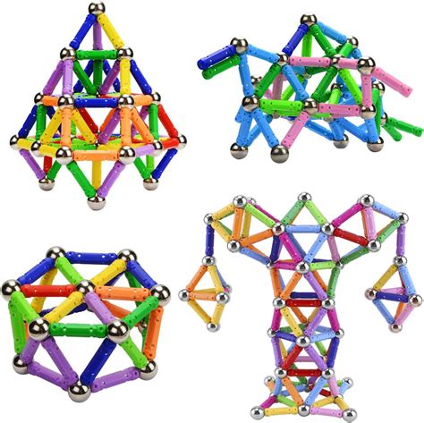 Bloques Magn Ticos De Construcci N De Piezas Juguetes Educativos