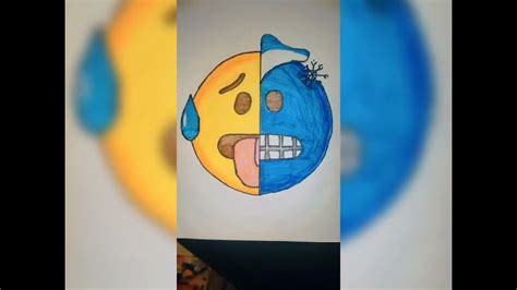 emoji mixing drawing - YouTube