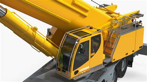 Mobile Crane Liebherr With Load 3D model - TurboSquid 2094438