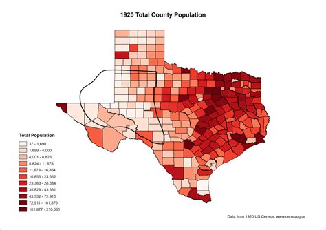 Geographies Of Boom And Bust Population Mapping Oil