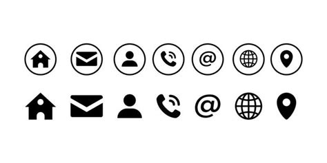 Business Card Icons Vector Art, Icons, and Graphics for Free Download