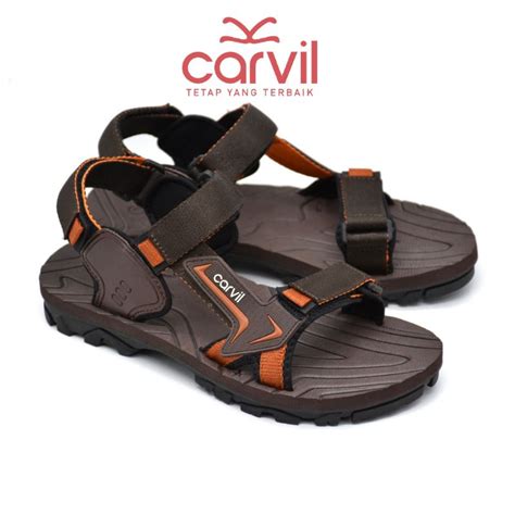 Jual Carvil Sandal Gunung Pria Sandal Hiking Sendal Tali Pria Stranger