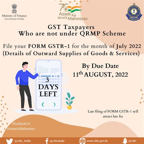 CBIC On Twitter Attention GST Taxpayers Who Are Not Under QRMP Scheme