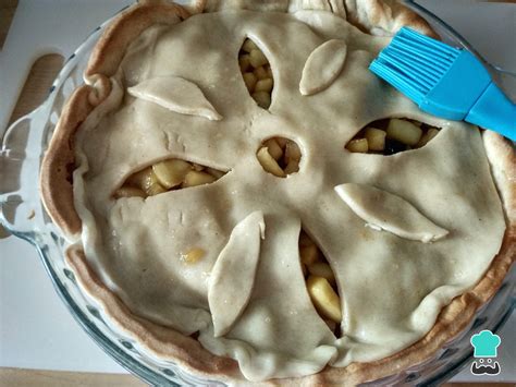 Tarta De Manzana Con Masa Quebrada Receta F Cil Y Deliciosa