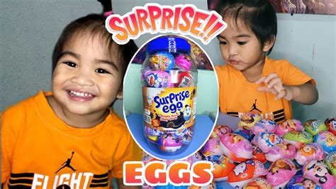 35 Surprise Eggs With Free Toys Inside Youtube