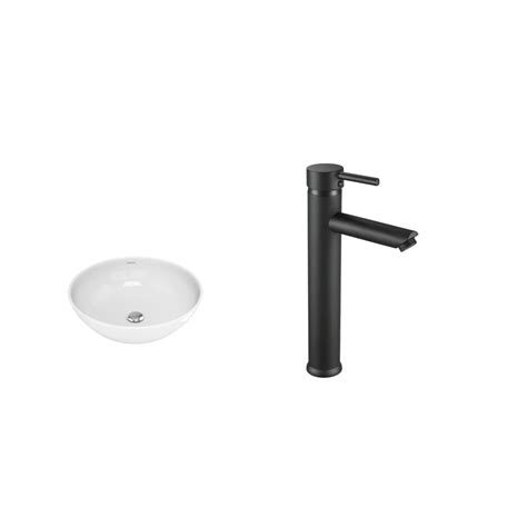 Kit De Lavabo Constanza Pro Y Monomando Damasco Black Castel