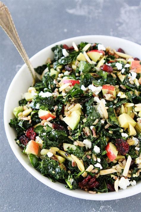 Kale And Wild Rice Salad Recipe Two Peas And Their Pod