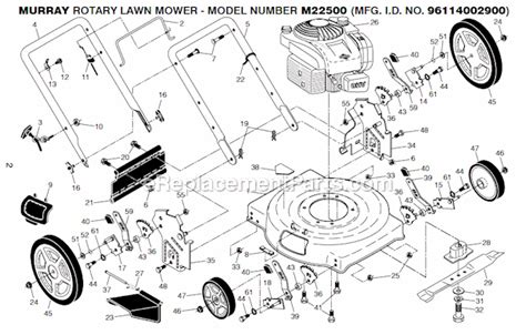 Murray 24 Riding Mower Parts Diagram | Reviewmotors.co