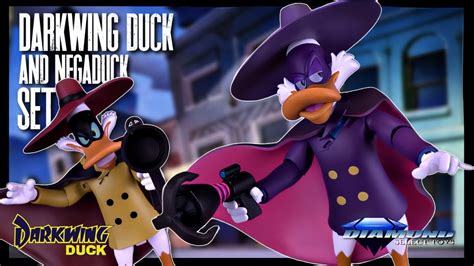 Diamond Select Darkwing Duck Negaduck Deluxe Figure Box Set