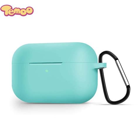 Temoo มินิซิลิโคนอ่อนนุ่ม Case สำหรับ Apple Airpods Pro กันกระแทกปกคลุม