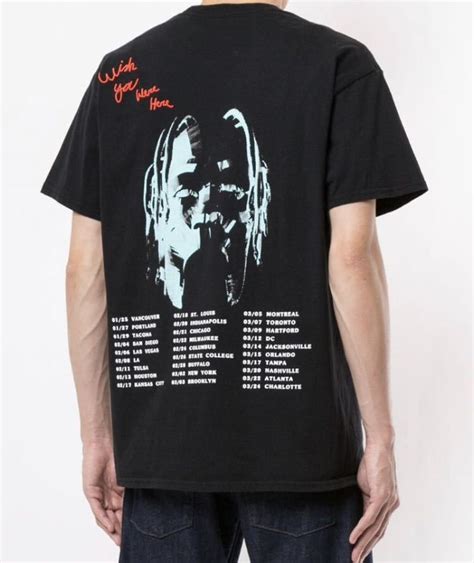 新品MサイズTRAVIS SCOTT ASTROWORLD TOUR TEE トラヴィススコット アストロワールド ツアーTシャツ