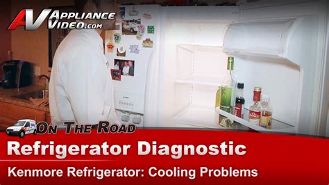 Kenmore Refrigerator Repair Cooling Problems Cold Control Youtube