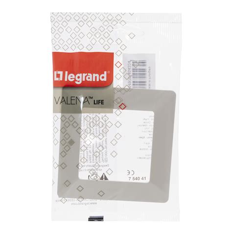 Plate Valena Life Gang Ivory Legrand