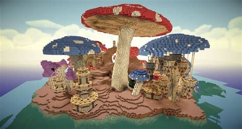 Amazing Minecraft Mushroom Kingdom Amazing Minecraft Minecraft