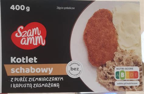 Kotlet Schabowy Z Kapust Zasma An I Puree Ziemniaczanym Szamm Amm