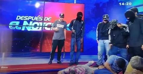 Máxima Violencia En Ecuador Narcos Toman Un Canal De Tv Y Desafían Al Presidente Noboa Tras