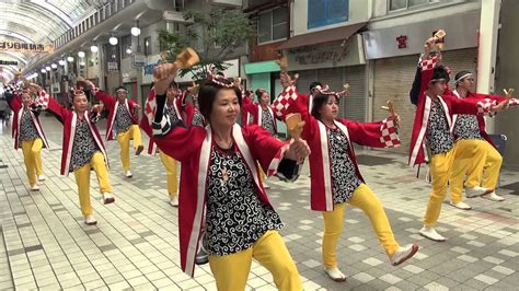 さぬき踊らんな連 2015海道よさこい祭 今治銀座商店街 Mususukunjp Youtube