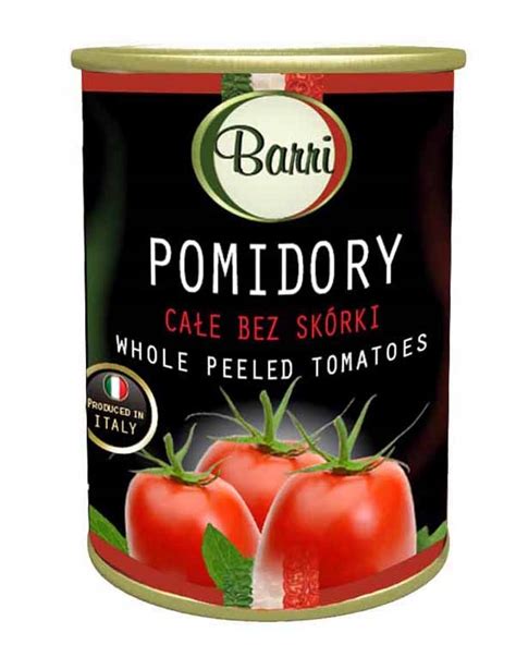 POMIDORY CAŁE BEZ SKÓRKI 400g Pomidory w puszce 13345103362 Allegro pl