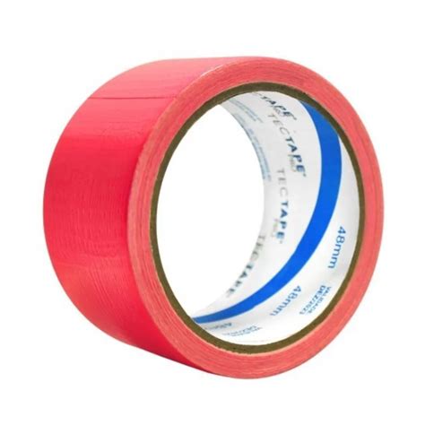 Fita Silver Tape Neon Tectape 48mm X 10m Kit 3 Cores