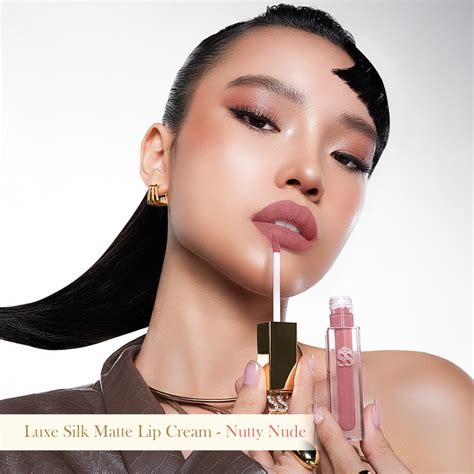 Jual SS YOUR MAKE UP Nutty Nude Luxe Silk Matte Lip Cream Shopee Indonesia