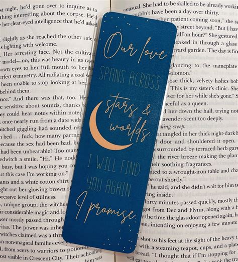 Crescent City Bookmark House Of Sky And Breath Bookmarks Etsy