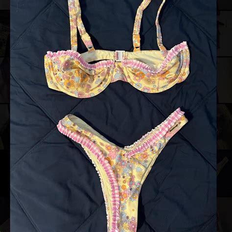 Blackbough Bikini Size Large Top Size Medium Depop