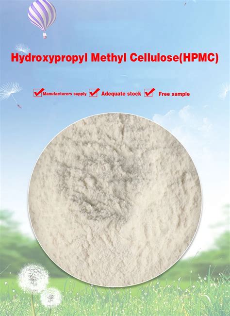 Hydroxypropyl Methyl Cellulose Hpmc For Building Construction