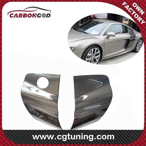 Premium Carbon Fiber Side Blades For Audi R Factory Made Door Panels