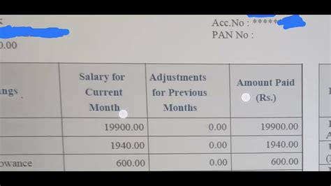 IBPS CLERK SALARY SLIP INDIAN BANK Ibpsclerk YouTube