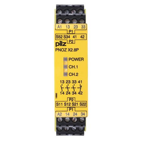 Pilz Pnoz X Pnoz X P Emergency Stop Safety Relay V