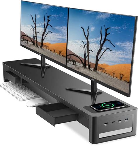 Meatanty In Dual Monitor Stand Ekmeceli Kablosuz Arj